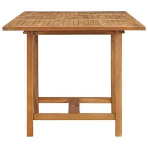 Rozkládací zahradní stůl (110–160) x 80 x 75 cm masivní teak - obrázek 6