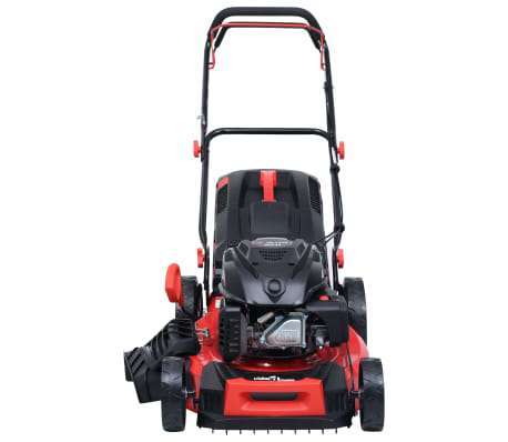 vidaXL 4-i-1 Bensindriven gr&auml;sklippare st&aring;l 51 cm 4,6 hk