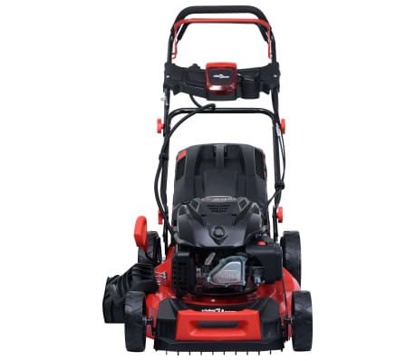 vidaXL Cortacésped gasolina 4 en 1 arranque eléctrico acero 51cm 4,6HP