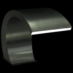 Bazénová fontána s LED osvětlením nerezová ocel 30 x 60 x 45 cm - obrázek 4