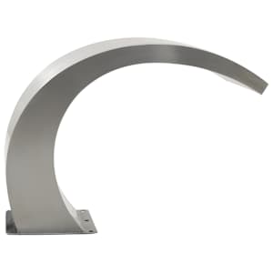 Bazénová fontána s LED osvětlením nerezová ocel 30 x 60 x 45 cm - obrázek 5
