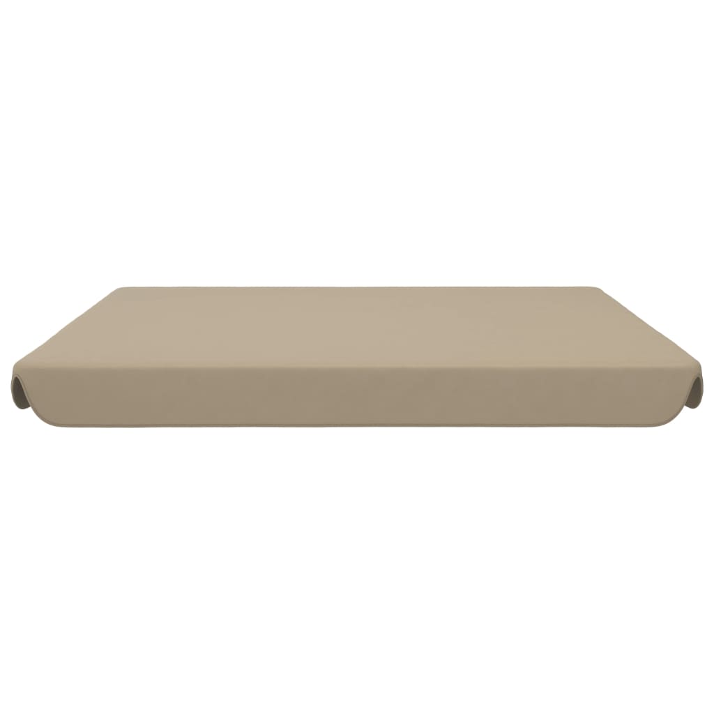 

vidaXL Vervangingsluifel voor schommelbank 192x147 cm taupe