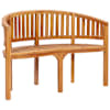 vidaXL kaarjas aiapink 120 cm, tiikpuu