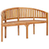 vidaXL kaarjas aiapink 151 cm, tiikpuu