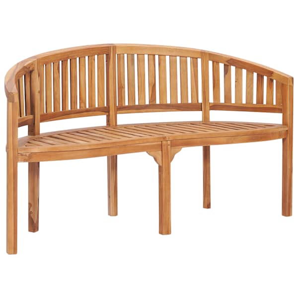 vidaXL kaarjas aiapink 151 cm, tiikpuu