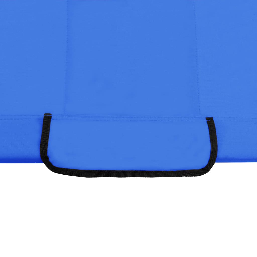 Kék XXL kempingágy 206 x 75 x 45 cm 