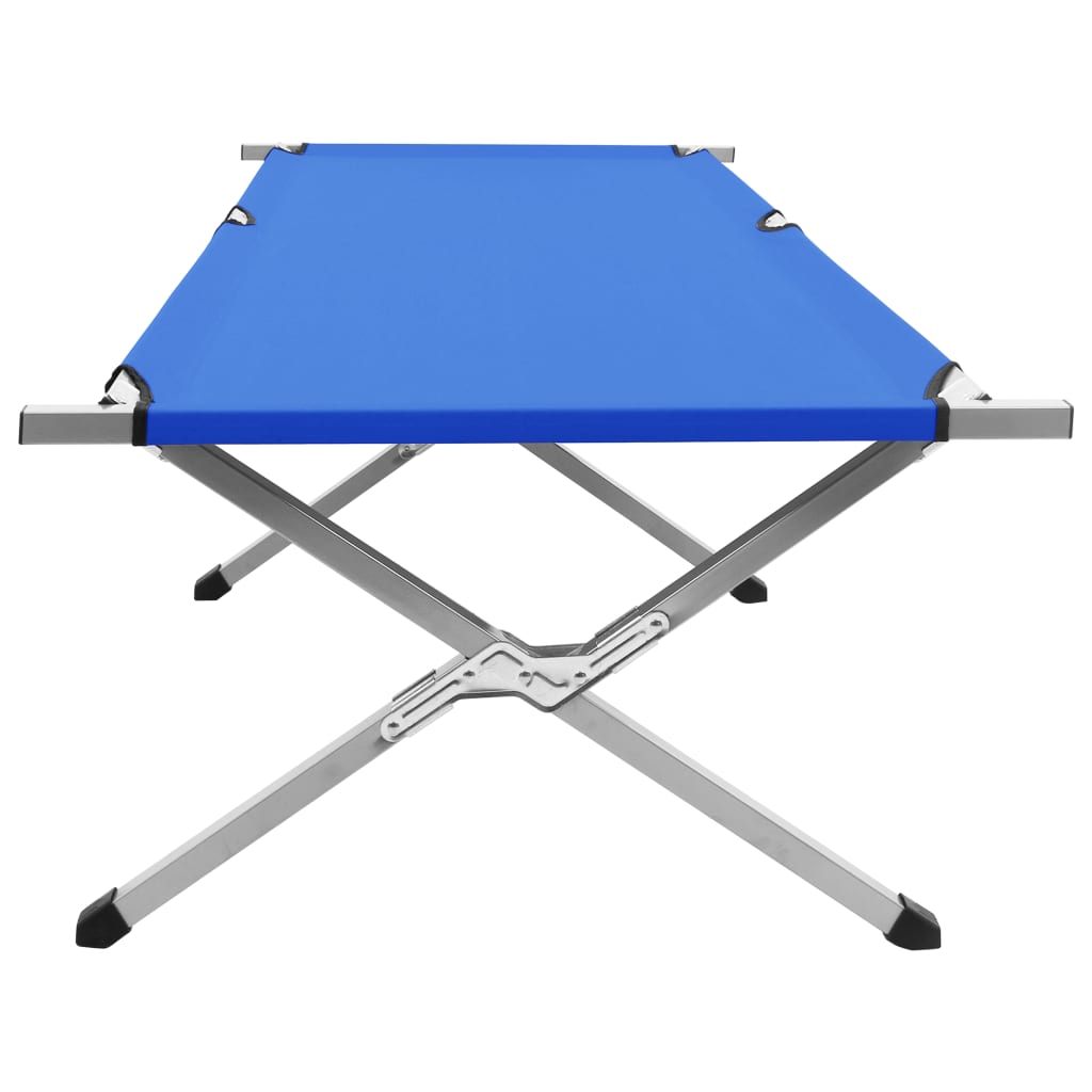 vidaXL campingseng 210 x 80 x 48 cm XXL blå