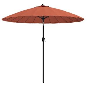 vidaXL p&auml;ikesevari alumiiniumpostiga, 250 cm, terrakota