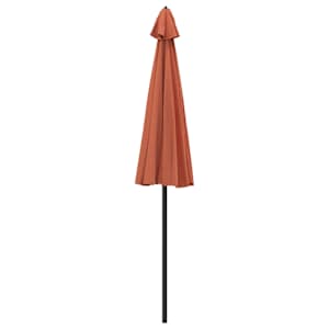 Zahradní slunečník s hliníkovou tyčí 270 cm terakotový - obrázek 4