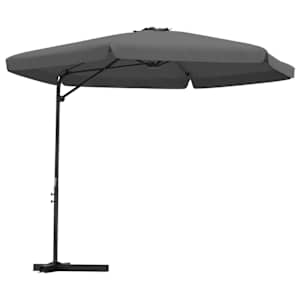 vidaXL p&auml;ikesevari, teraspostiga, 300 cm, antratsiithall