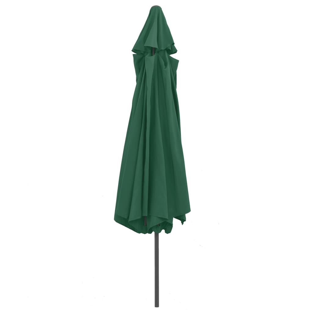 Garden Parasol with Crank Outdoor Patio Sunshade Umbrella Sun Shelter vidaXL - Picture 27 of 62