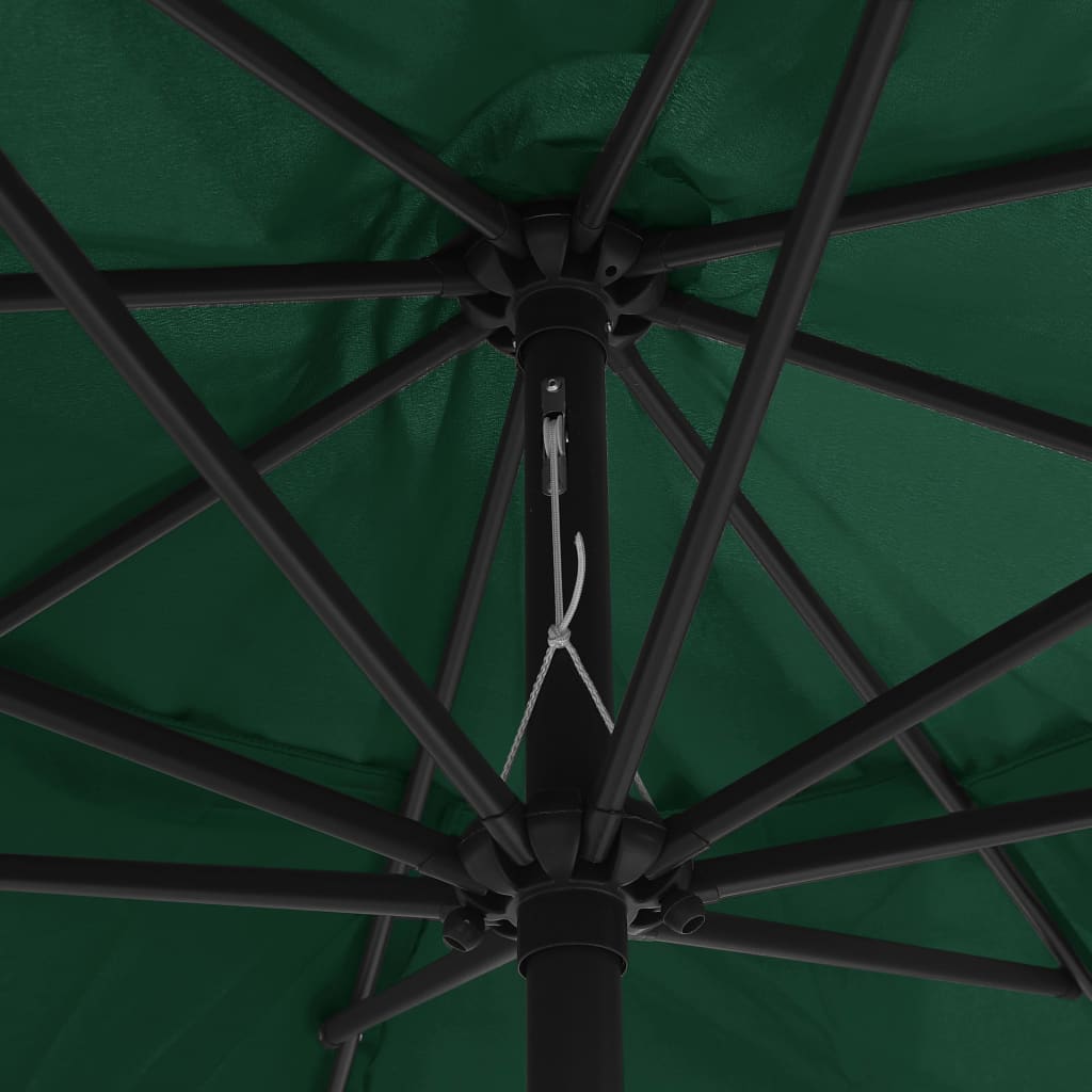 Garden Parasol with Crank Outdoor Patio Sunshade Umbrella Sun Shelter vidaXL - Picture 28 of 62