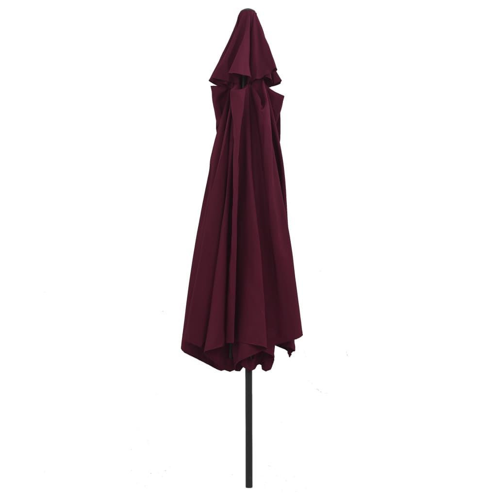 Garden Parasol with Crank Outdoor Patio Sunshade Umbrella Sun Shelter vidaXL - Picture 34 of 62