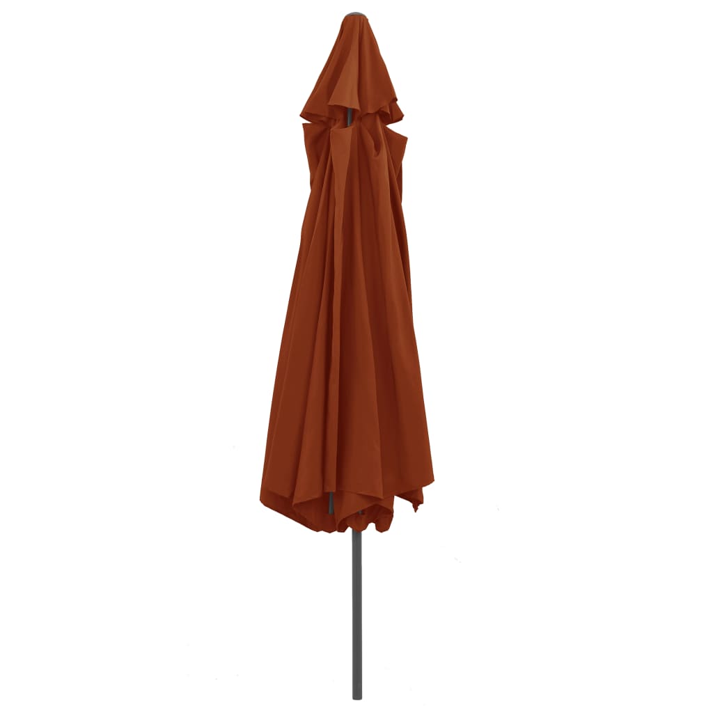Garden Parasol with Crank Outdoor Patio Sunshade Umbrella Sun Shelter vidaXL - Picture 47 of 62