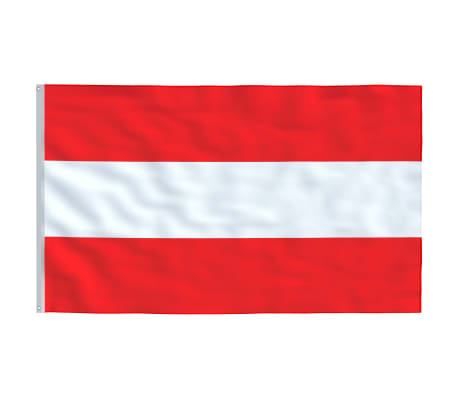 Vidaxl Drapeau Autriche 90x150 Cm Vidaxl Fr