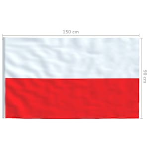 Polská vlajka 90 x 150 cm - obrázek 5
