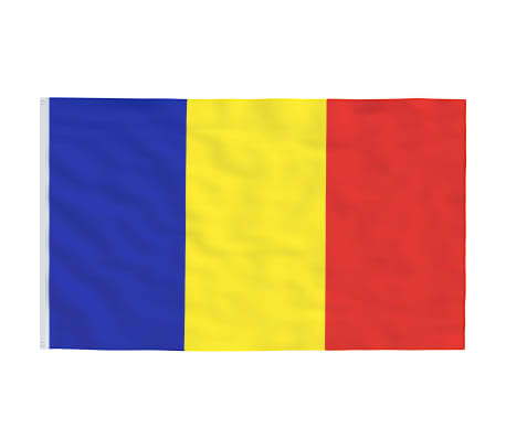 vidaXL Bandeira da Roménia 90x150 cm