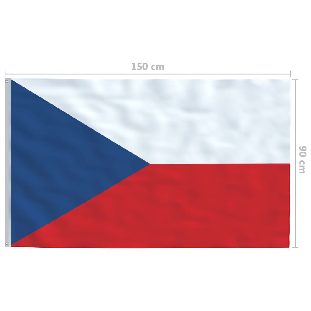 Česká vlajka 90 x 150 cm