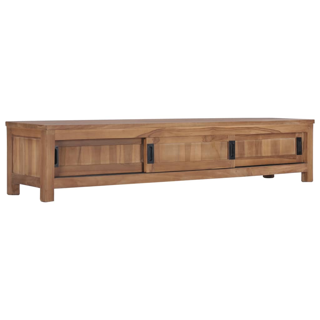 

vidaXL TV Cabinet 59.1"x11.8"x11.8" Solid Teak Wood