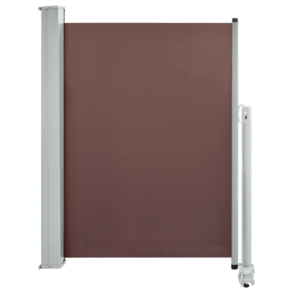 vidaXL ZatahovacĂ­ boÄŤnĂ­ markĂ˝za / zĂˇstÄ›na na terasu 100 x 300 cm hnÄ›dĂˇ