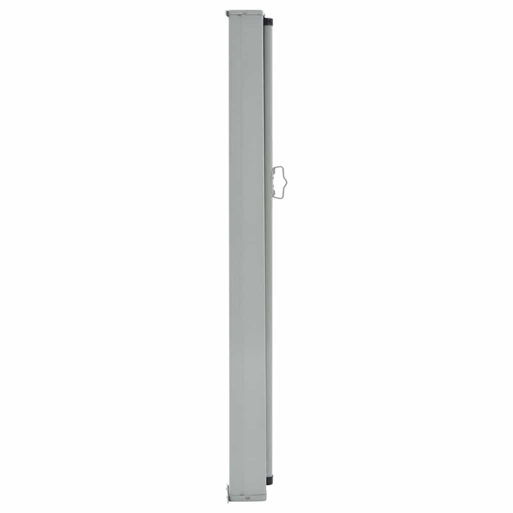 vidaXL Copertină laterală retractabilă de terasă, maro, 100 x 300 cm