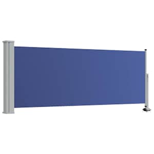 vidaXL lahtit&otilde;mmatav terrassi k&uuml;lgsein, 100 x 300 cm, sinine