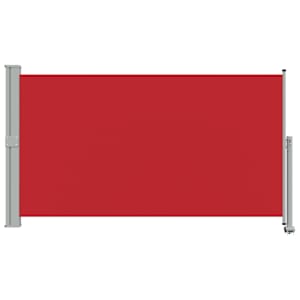 Zatahovací boční markýza / zástěna 140 x 300 cm červená - obrázek 4