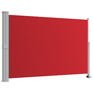 Zatahovací boční markýza / zástěna na terasu 160x300 cm červená - obrázek 2