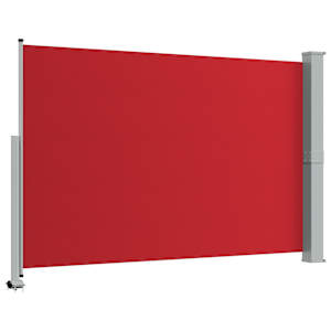 Zatahovací boční markýza / zástěna na terasu 160x300 cm červená - obrázek 7