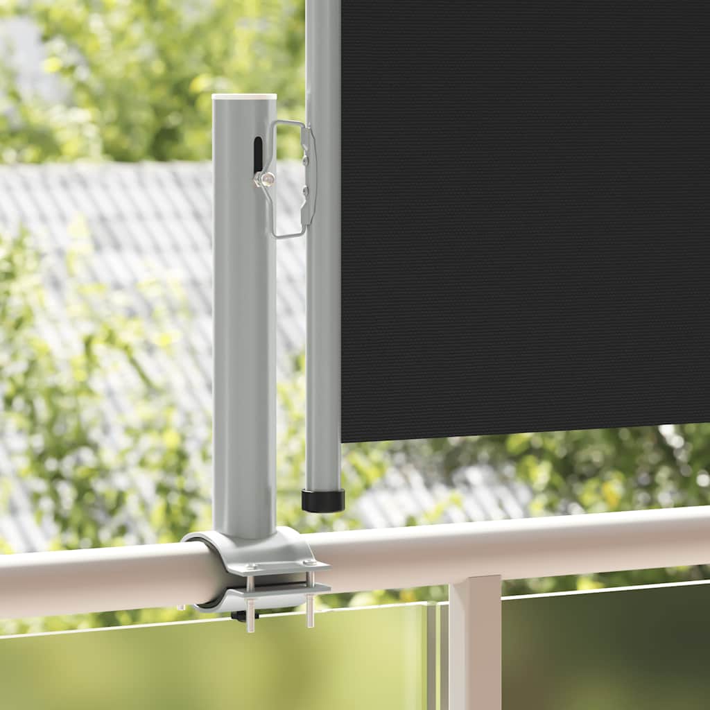 Thumbnail - vidaXL Ausziehbare Seitenmarkise 60×300 cm Schwarz