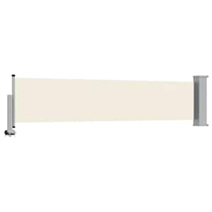 Zatahovací boční markýza / zástěna na terasu 60x300 cm krémová - obrázek 7