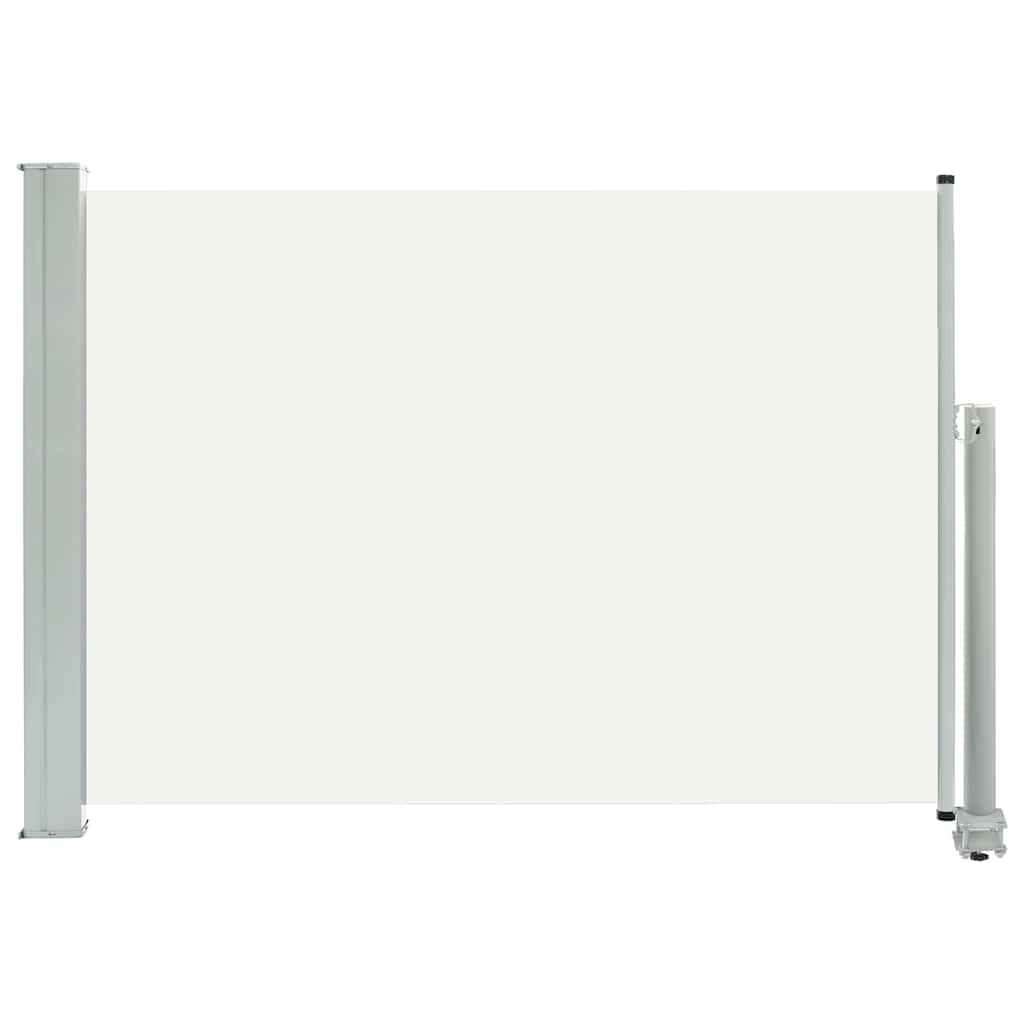 vidaXL ZatahovacĂ­ boÄŤnĂ­ markĂ˝za / zĂˇstÄ›na na terasu 80x300 cm krĂ©movĂˇ