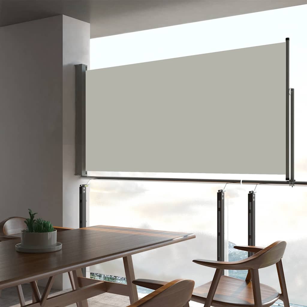 Patio Retractable Side Awning Privacy Screen Garden Sunshade Screen vidaXL