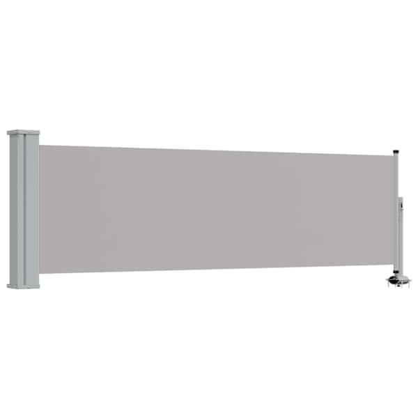 vidaXL lahtit&otilde;mmatav terrassi k&uuml;lgsein, 80 x 300 cm, hall
