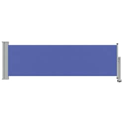 vidaXL Zatahovac&iacute; bočn&iacute; mark&yacute;za / z&aacute;stěna na terasu 80 x 300 cm modr&aacute;