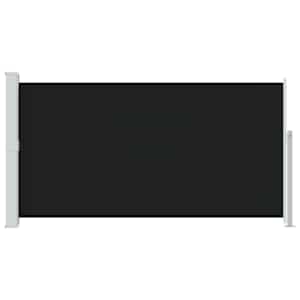 vidaXL Auvent lat&eacute;ral r&eacute;tractable de patio 170x300 cm Noir
