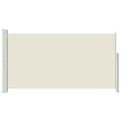 vidaXL Ausziehbare Seitenmarkise 170&times;300 cm Creme