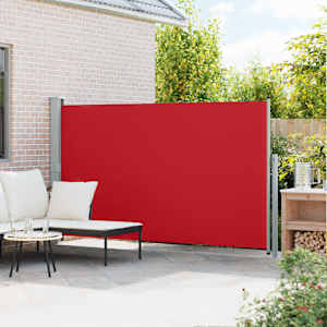vidaXL Ausziehbare Seitenmarkise 170&times;300 cm Rot