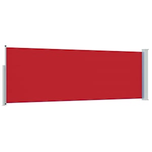 Zatahovací boční markýza / zástěna na terasu 100x300 cm červená - obrázek 6