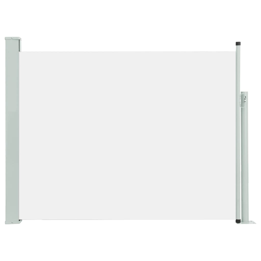 

vidaXL Patio Retractable Side Awning 66.9"x196.9" Cream