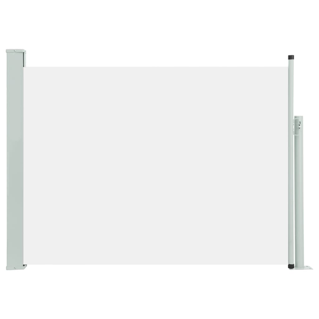 Ausziehbare Seitenmarkise 120×500 cm Creme | Stepinfit.de