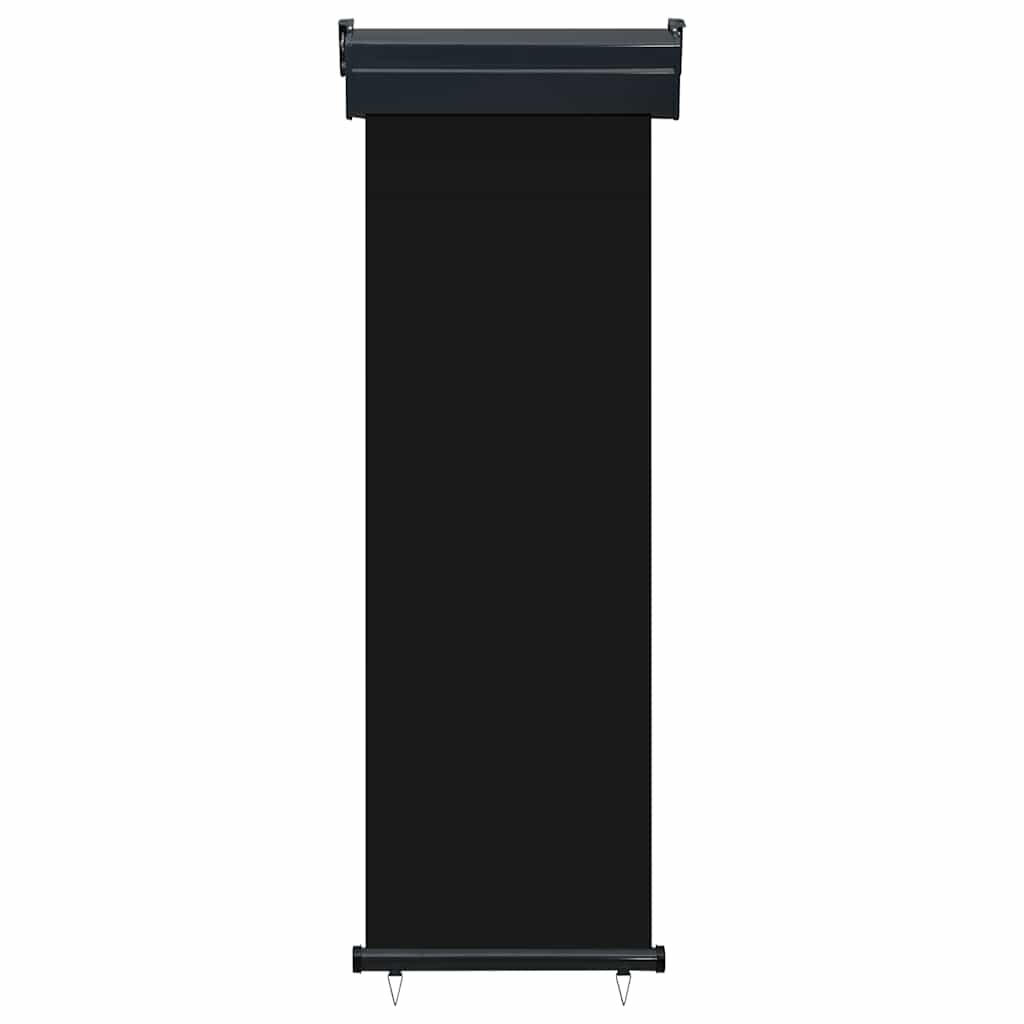 vidaXL Balkonscherm 65x250 cm zwart afbeelding