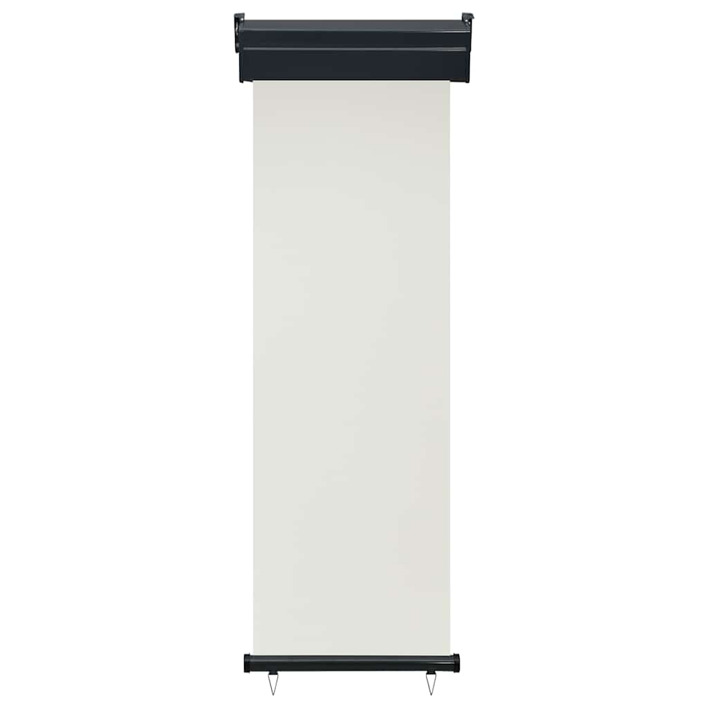 vidaXL Balkonscherm 65x250 cm crèmekleurig afbeelding