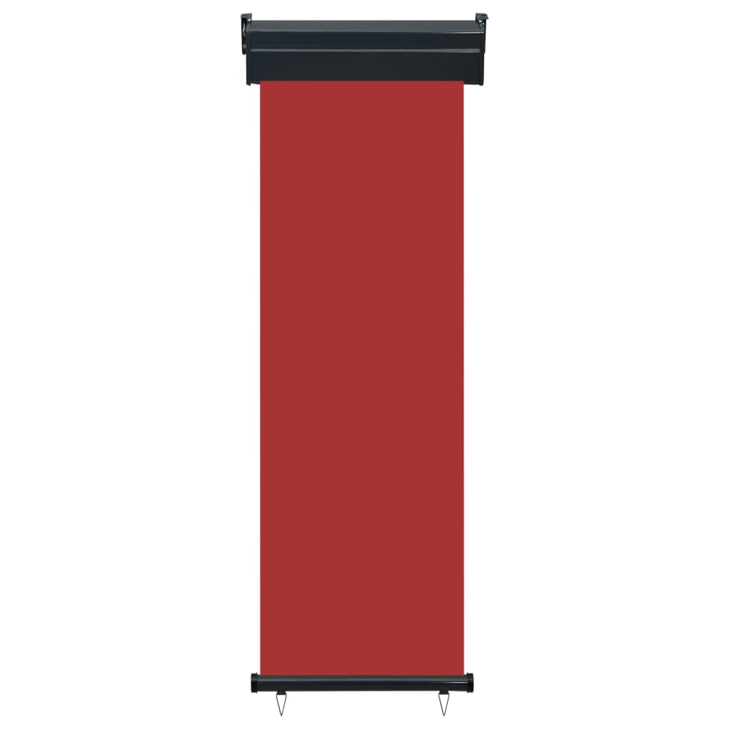 vidaXL Balkon-Seitenmarkise 65x250 cm Rot