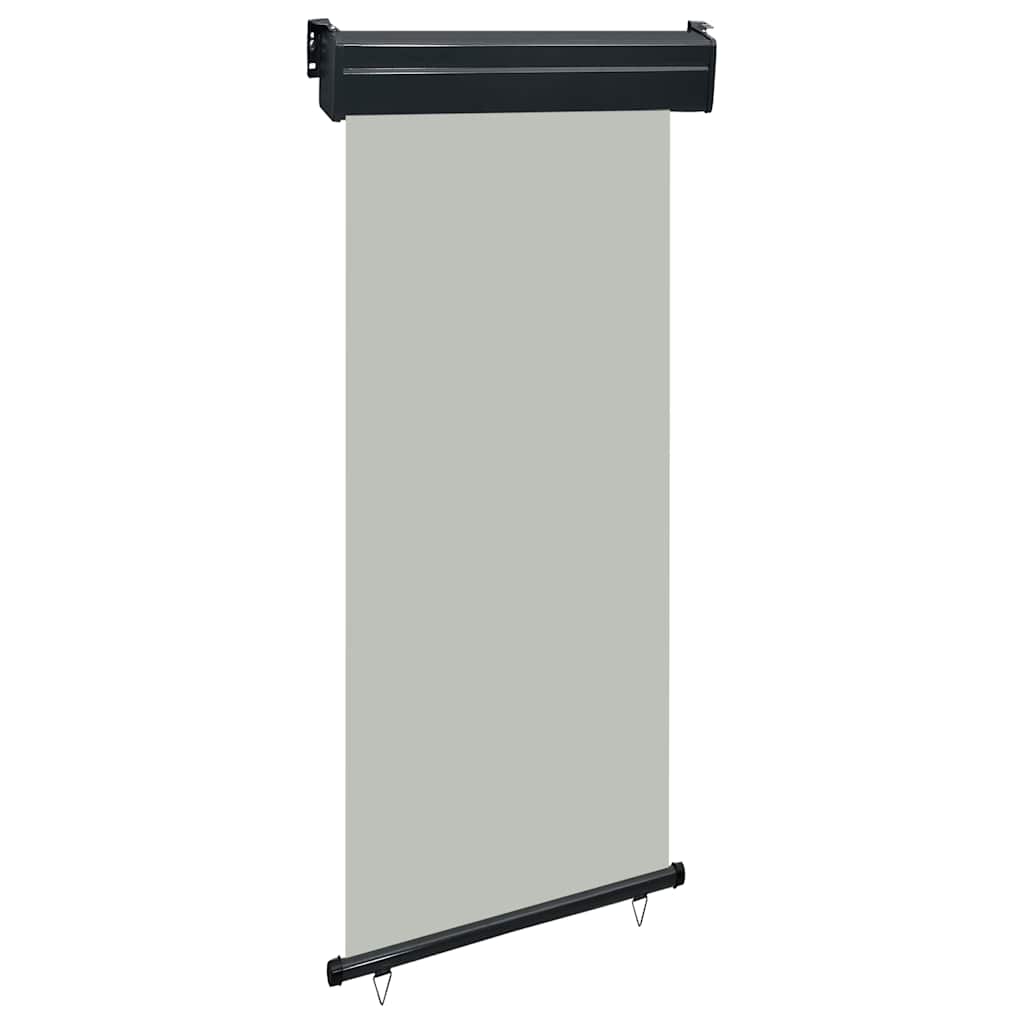 vidaXL Bočná markíza na balkón 80x250 cm, sivá