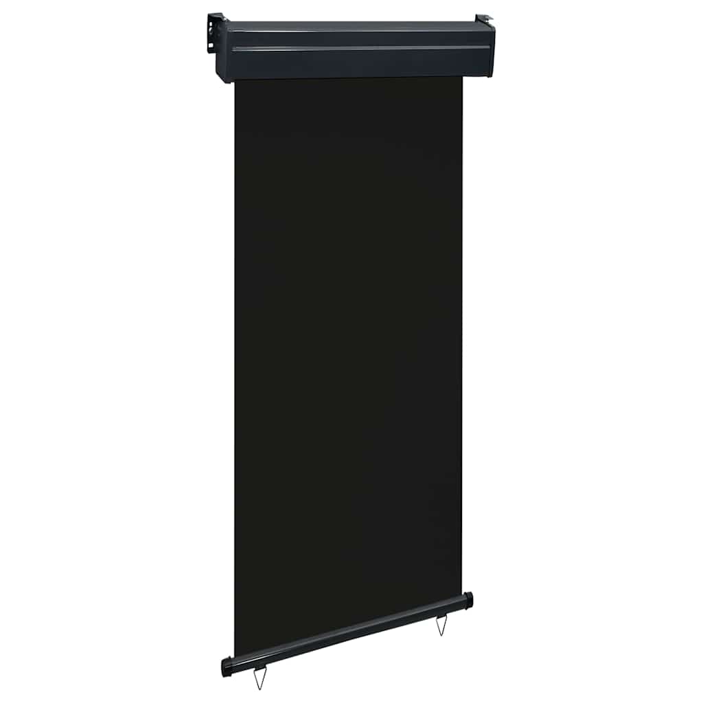 vidaXL Balkonová zástěna 105 x 250 cm černá