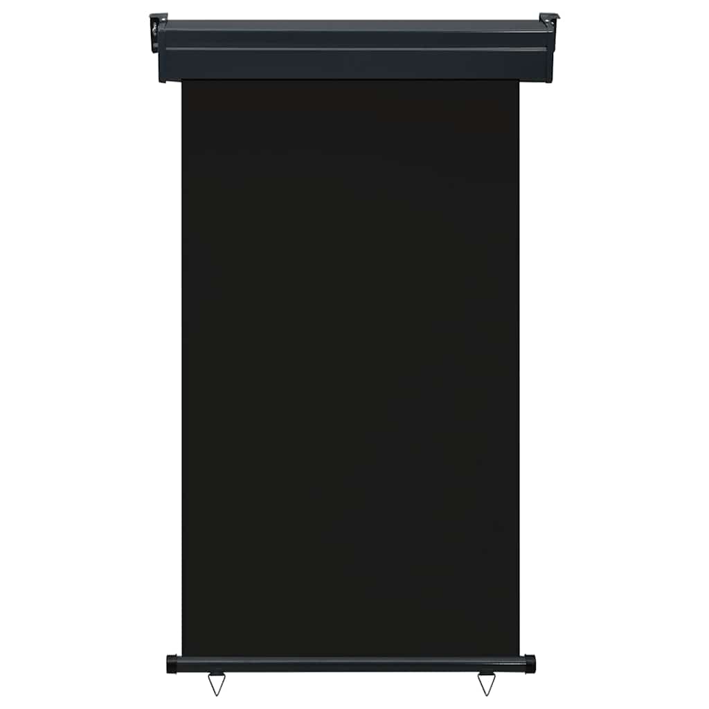 vidaXL Balkonscherm 105x250 cm zwart afbeelding
