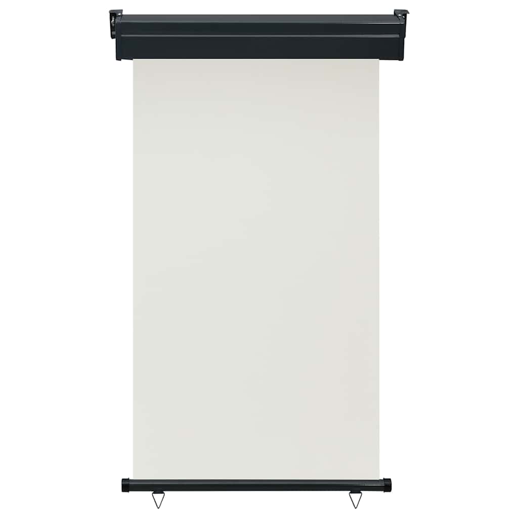 vidaXL Balkonscherm 105x250 cm crèmekleurig afbeelding