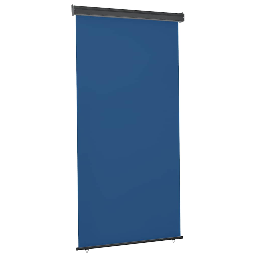 vidaXL Parvekkeen sivumarkiisi 125x250 cm sininen