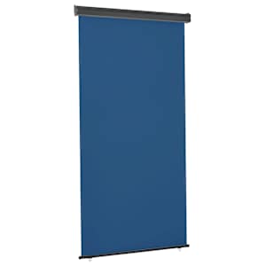 Balkonová zástěna 125 x 250 cm modrá - obrázek 1